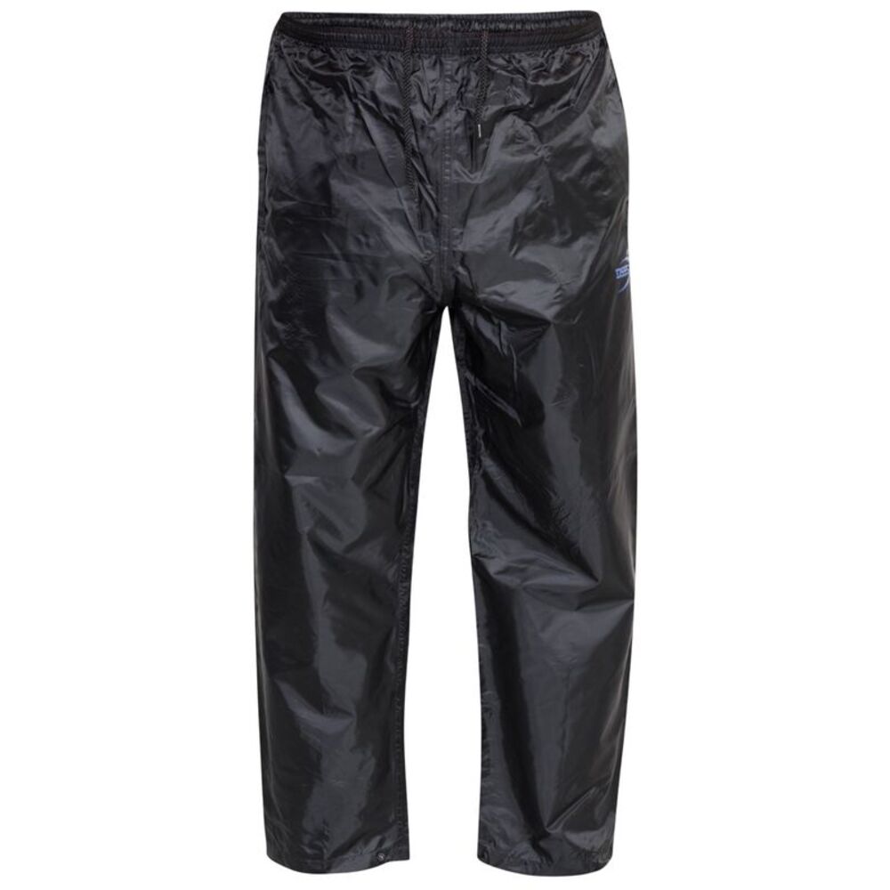 Duke Mens D555 Elba Packaway Kingsize Over Trousers / Black